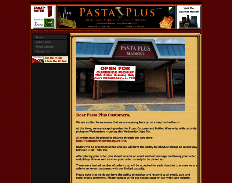 Pastaplusrestaurant.com thumbnail