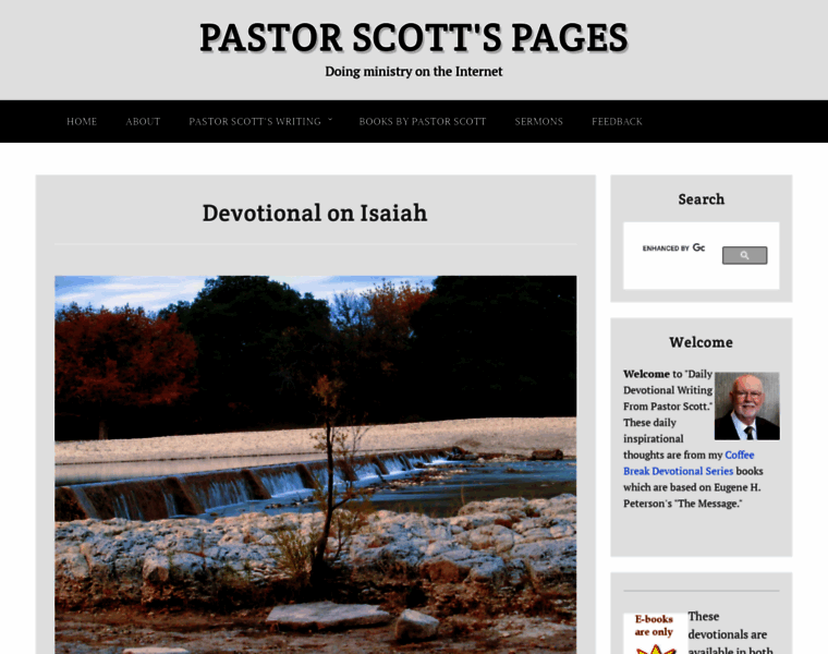 Pastorscott.com thumbnail