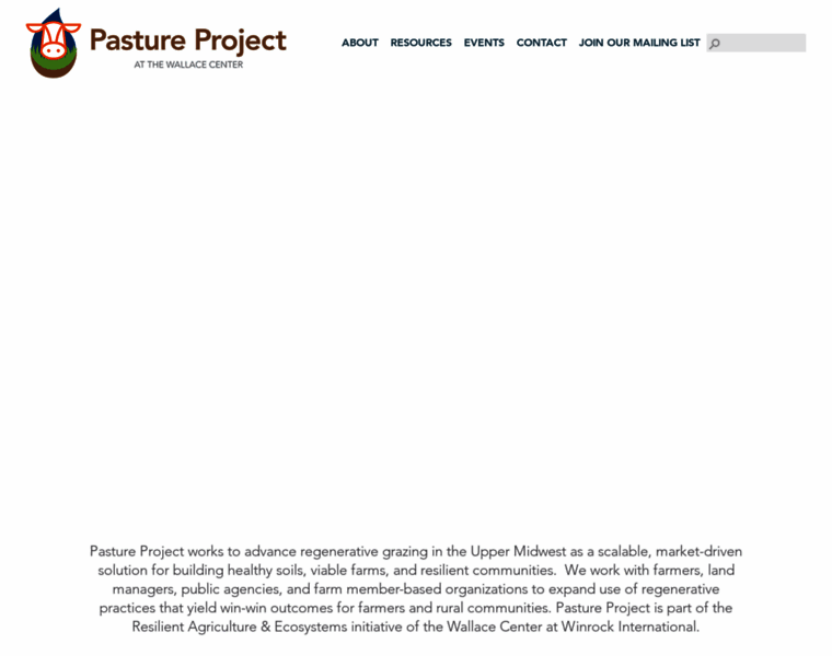 Pastureproject.org thumbnail