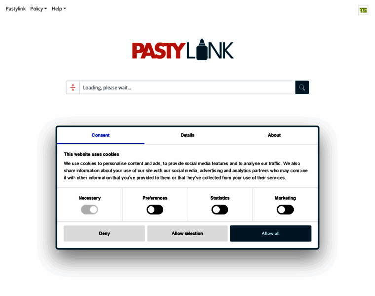 Pasty.info thumbnail