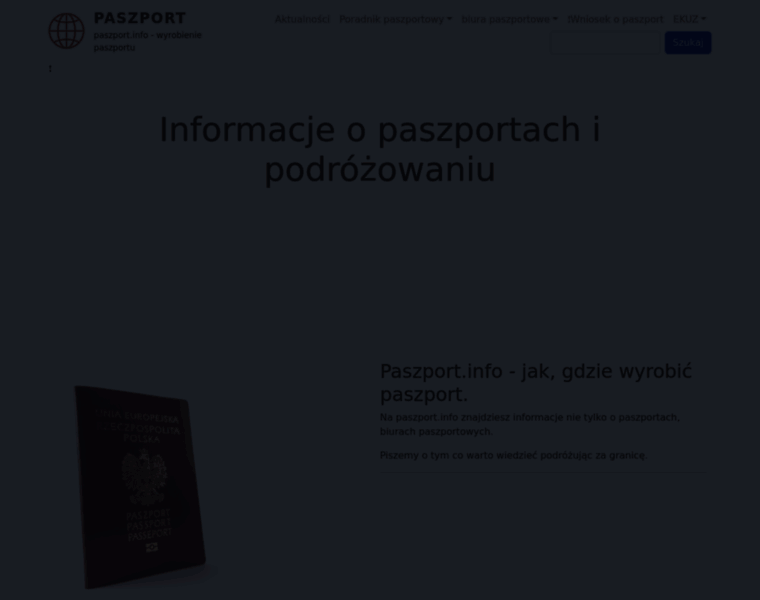 Paszport.info thumbnail