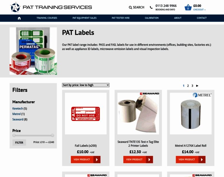 Pat-test-labels.co.uk thumbnail