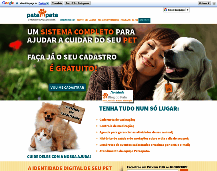 Pataapata.com.br thumbnail