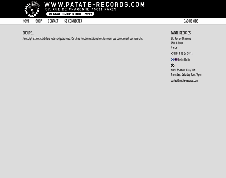 Patate-records.com thumbnail