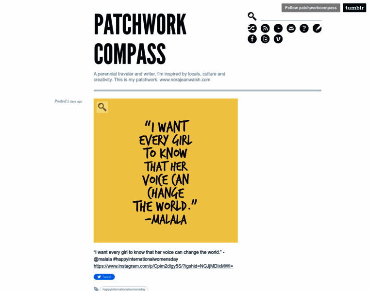 Patchworkcompass.com thumbnail