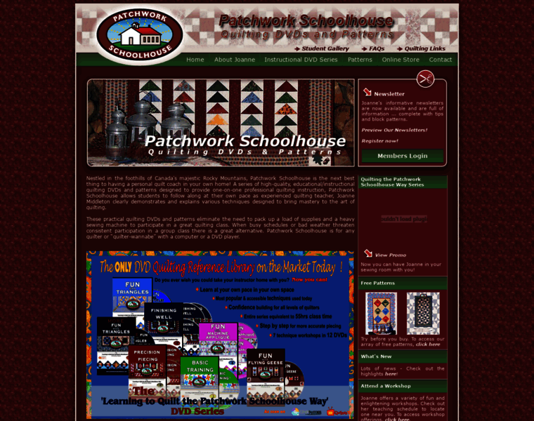 Patchworkschoolhouse.com thumbnail