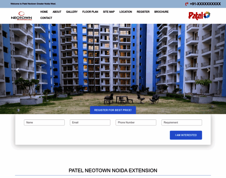 Patelneotown.co.in thumbnail