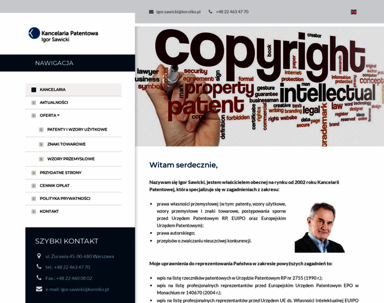 Patent-sawicki.pl thumbnail