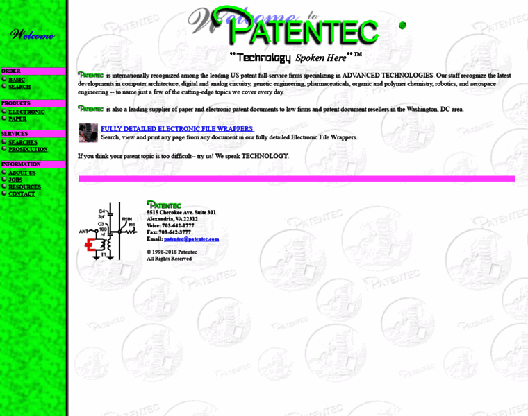 Patentec.com thumbnail