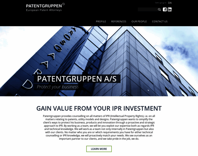 Patentgruppen.com thumbnail