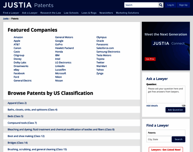 Patents.justia.com thumbnail