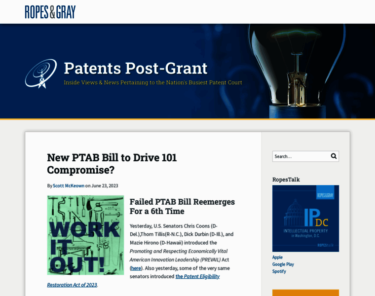 Patentspostgrant.com thumbnail