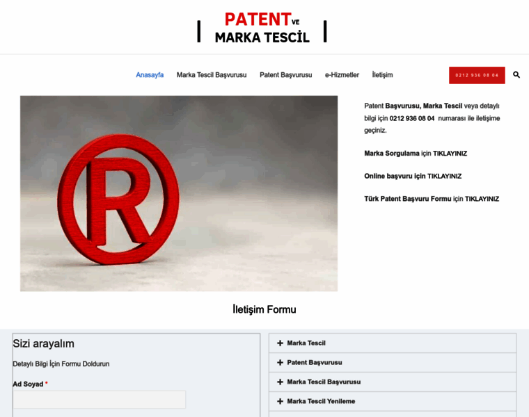 Patentvemarkatescil.com thumbnail