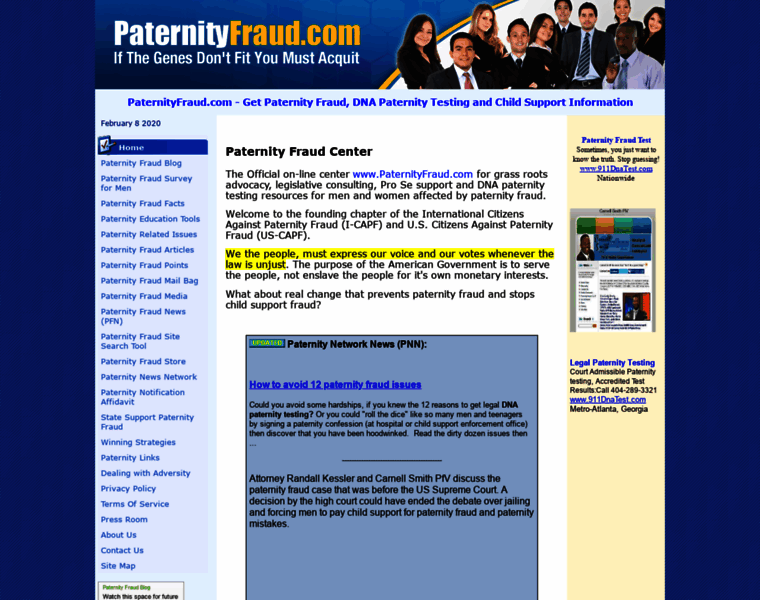 Paternityfraud.com thumbnail