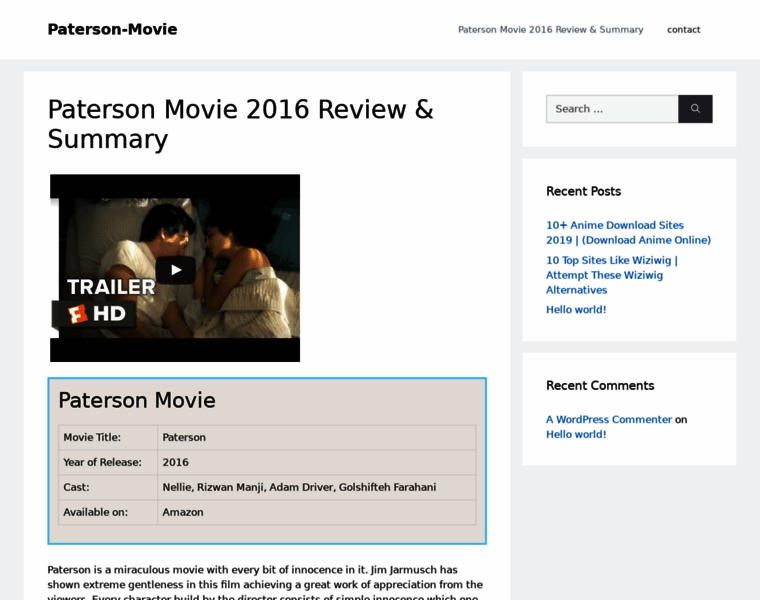 Paterson-movie.com thumbnail