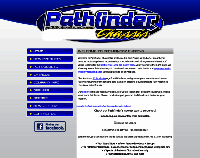 Pathfinderchassis.com thumbnail