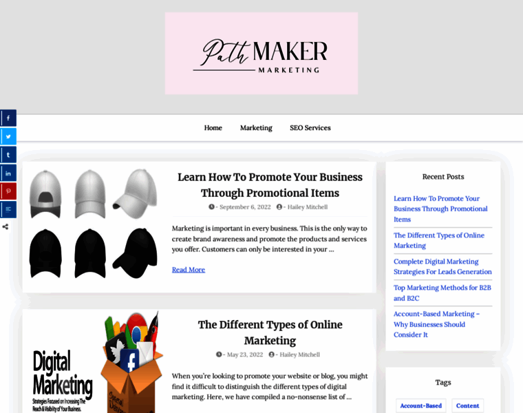 Pathmakermarketing.com thumbnail