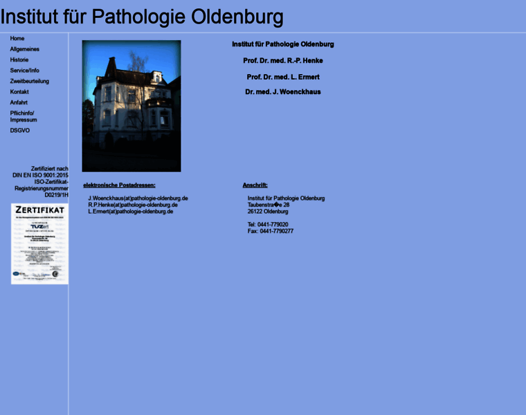 Pathologie-oldenburg.de thumbnail