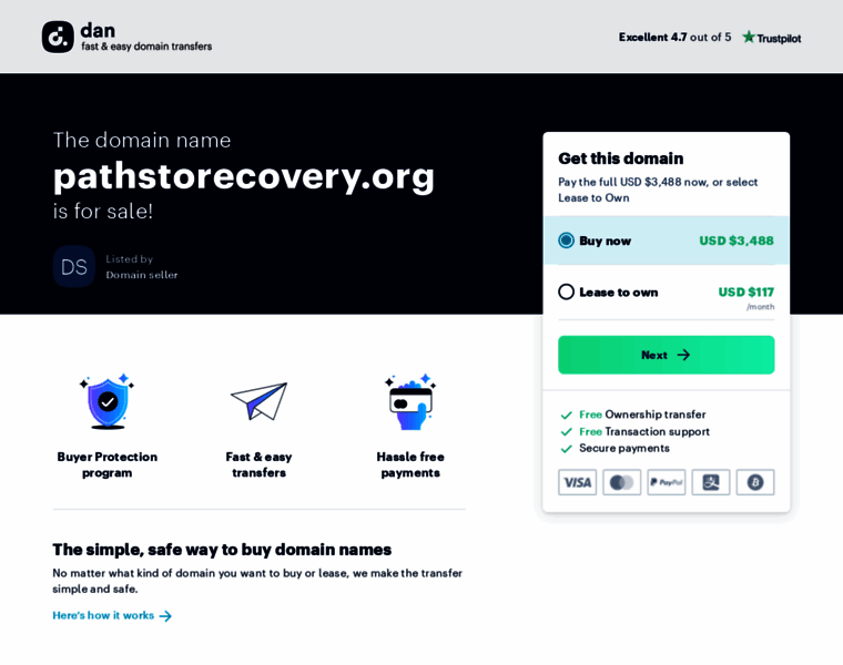 Pathstorecovery.org thumbnail