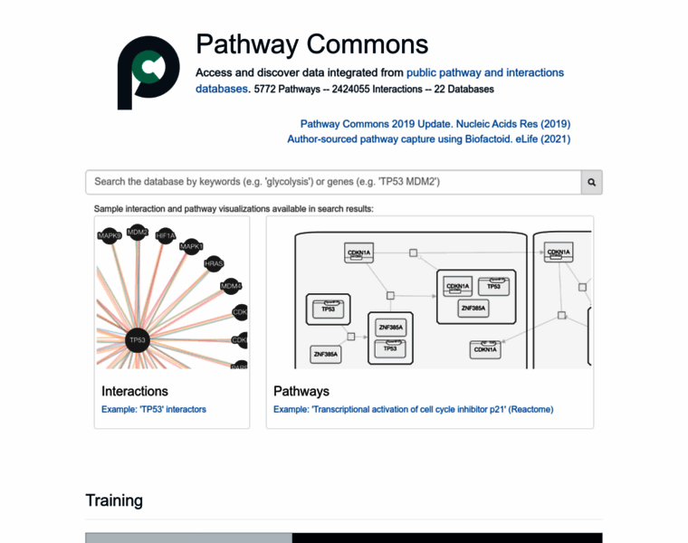 Pathwaycommons.org thumbnail