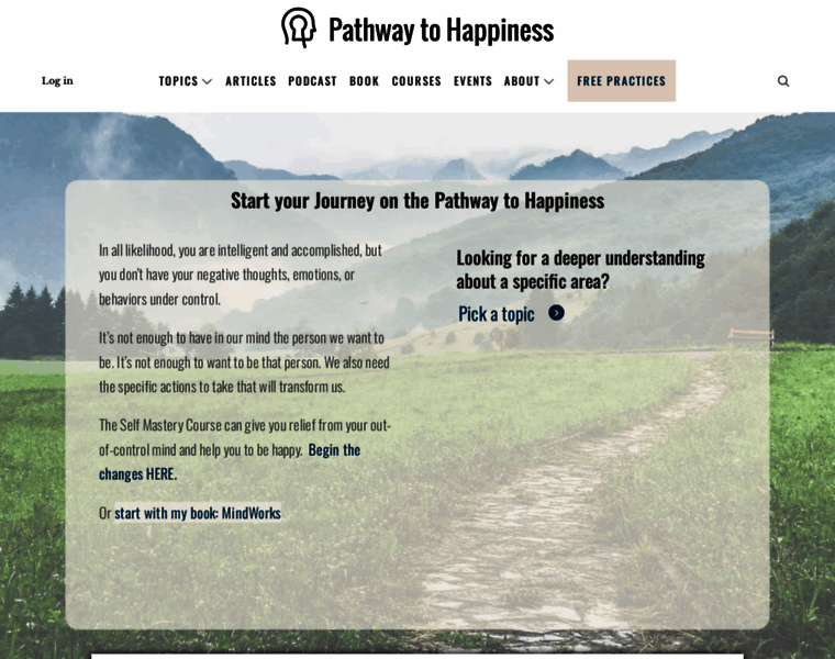 Pathwaytohappiness.com thumbnail