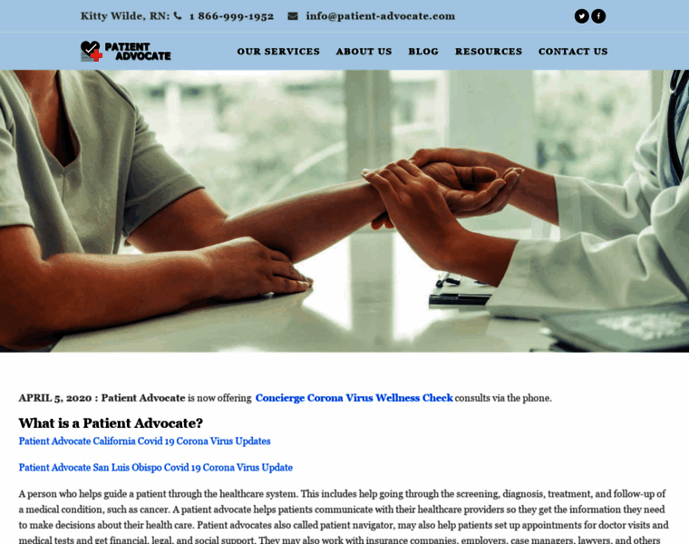 Patient-advocate.com thumbnail