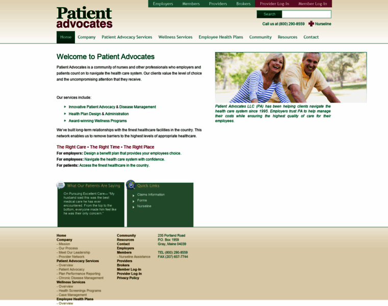 Patientadvocatesllc.com thumbnail