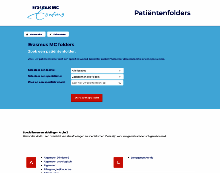 Patientenfolders.erasmusmc.nl thumbnail