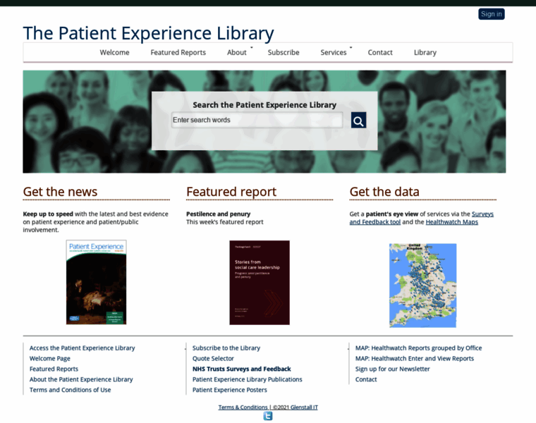 Patientlibrary.net thumbnail