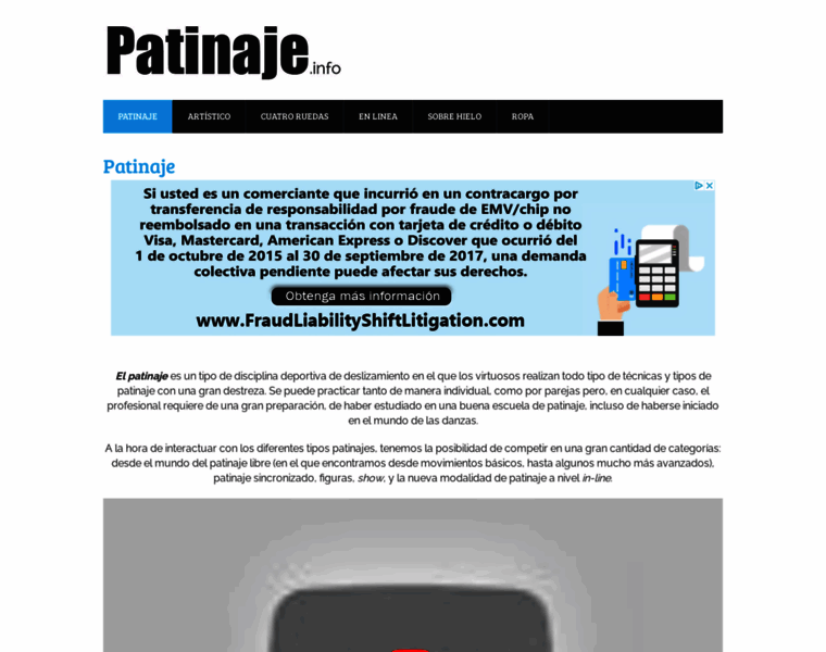 Patinaje.info thumbnail