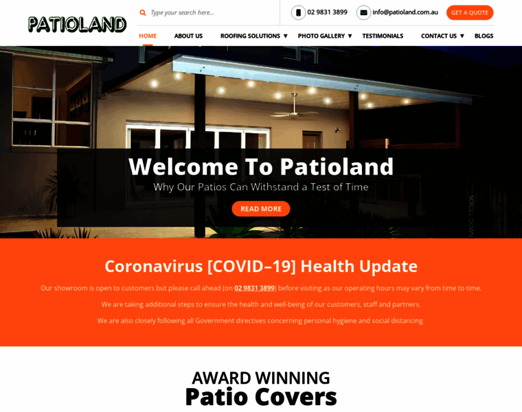 Patioland.com.au thumbnail