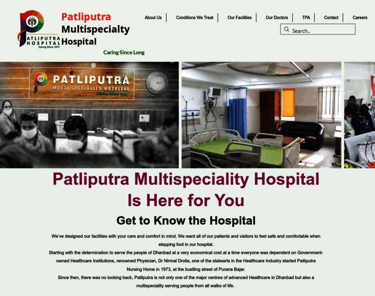 Patliputrahospital.com thumbnail