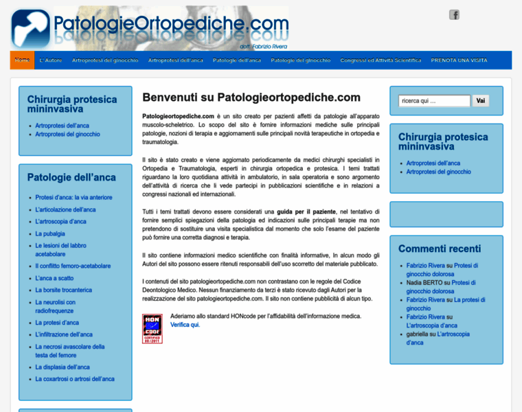 Patologieortopediche.com thumbnail