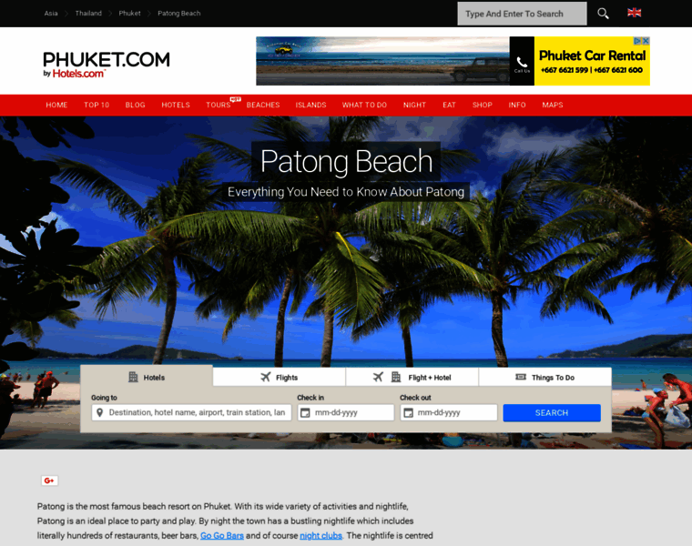 Patong-beach.com thumbnail