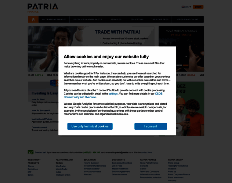 Patria-direct.com thumbnail