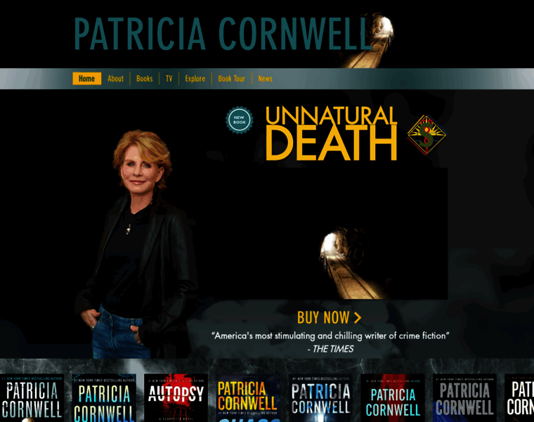 Patriciacornwell.com thumbnail