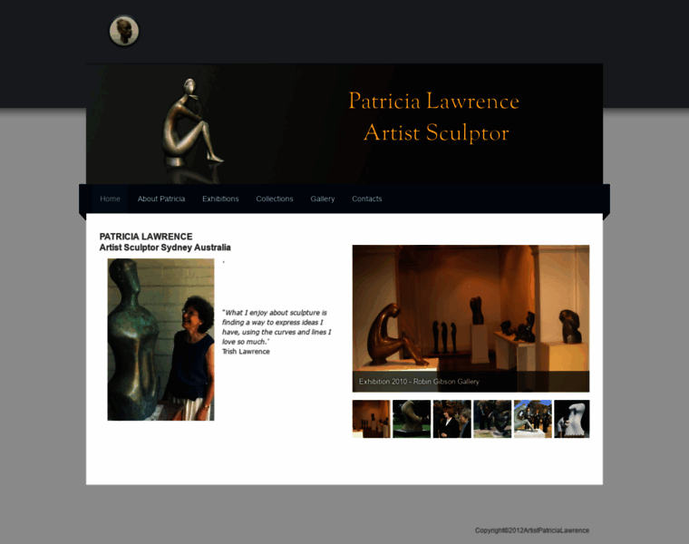 Patricialawrence-sculptor.com thumbnail