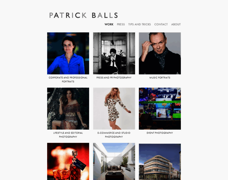 Patrickballs.com thumbnail