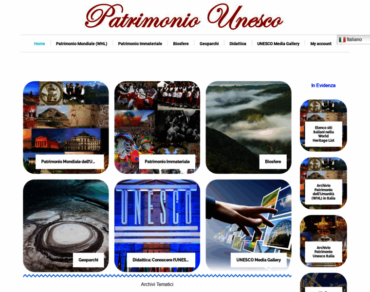 Patrimoniounesco.it thumbnail