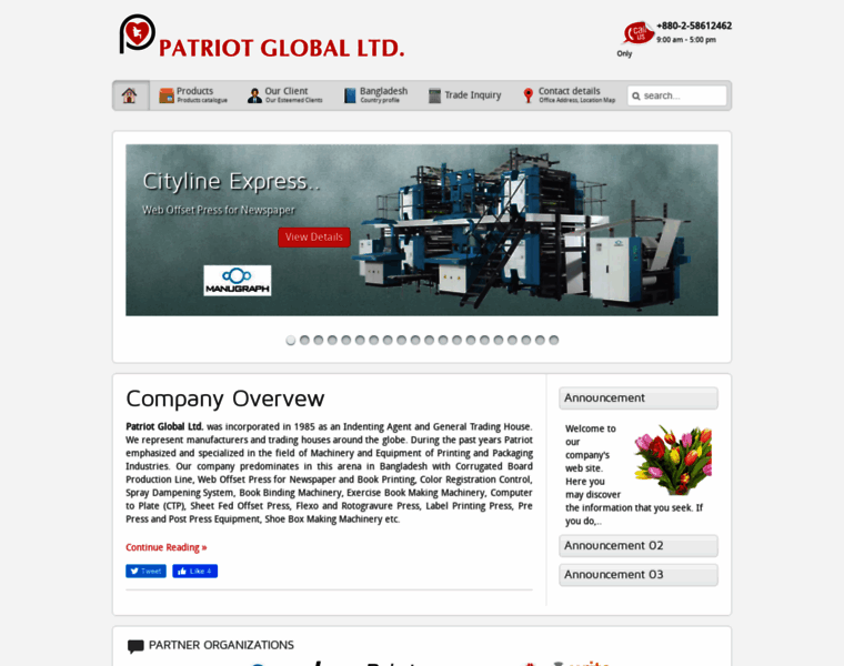 Patriot-global.com thumbnail