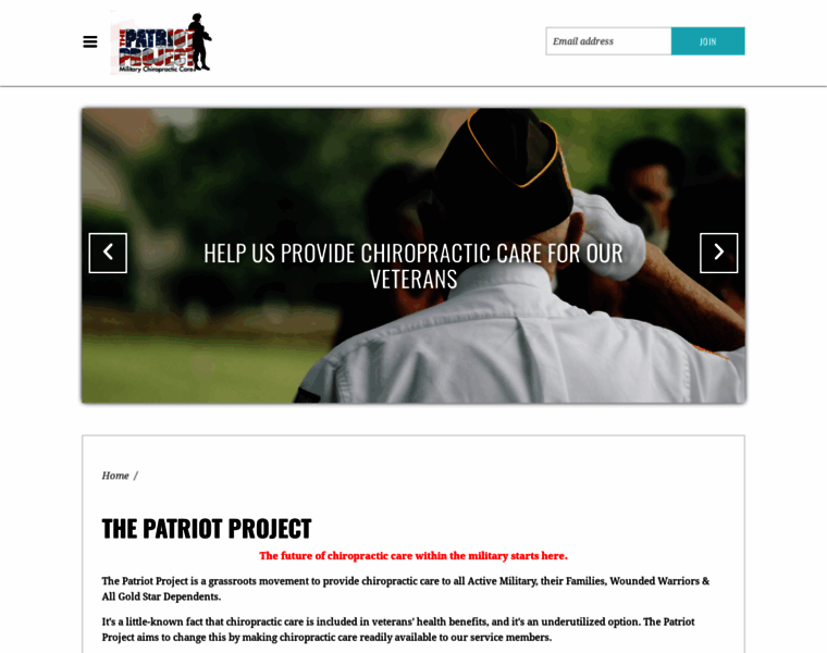 Patriot-project.org thumbnail