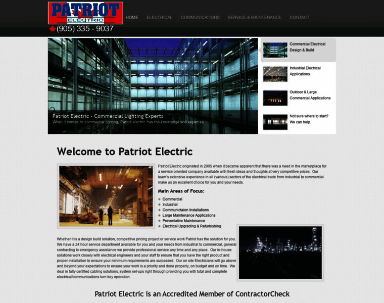 Patriotelectric.net thumbnail