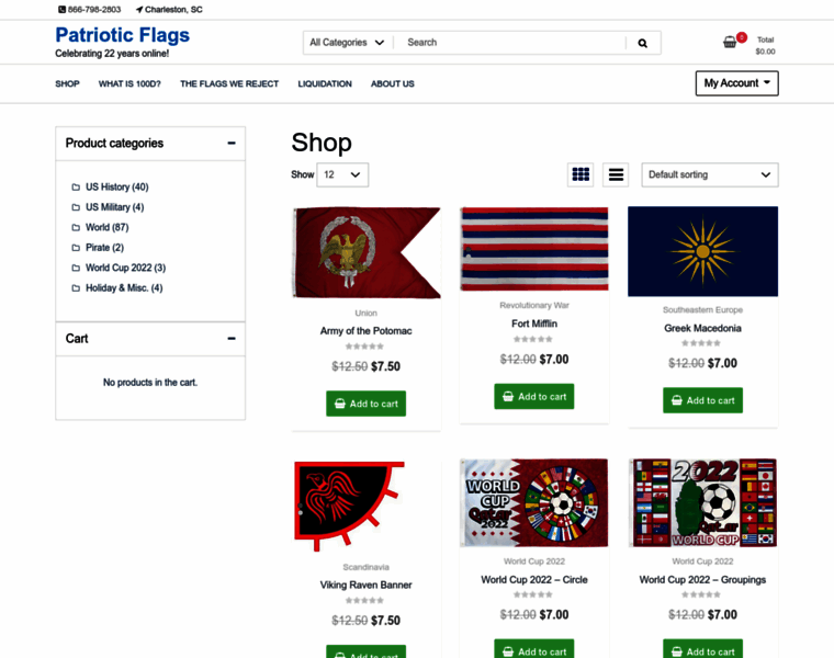 Patriotic-flags.com thumbnail