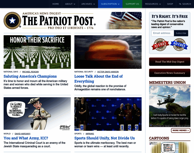 Patriotpost.us thumbnail