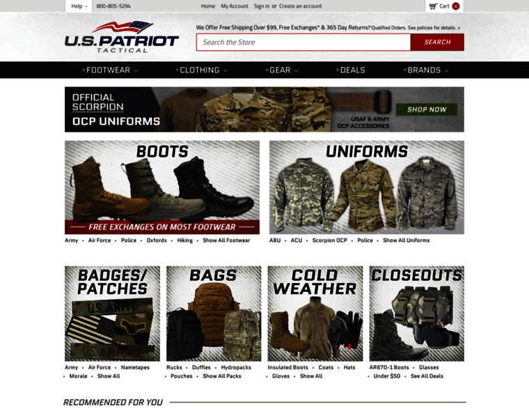 Patriotsurplus.com thumbnail