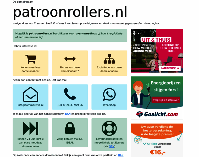 Patroonrollers.nl thumbnail