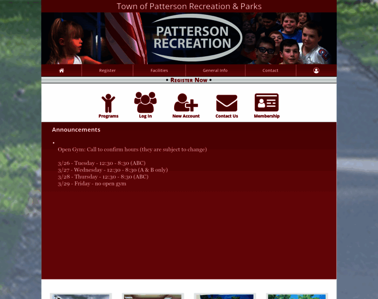 Pattersonrec.org thumbnail