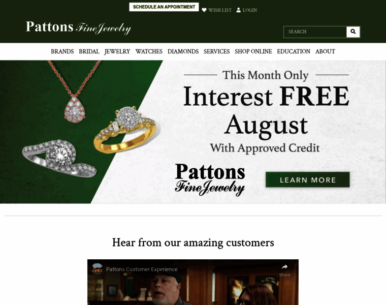 Pattonsjewelry.com thumbnail