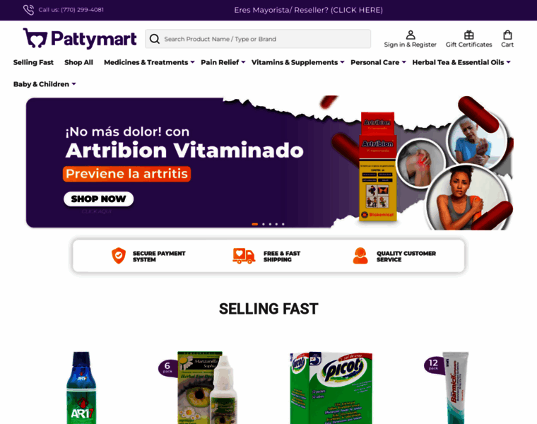 Pattymart.com thumbnail