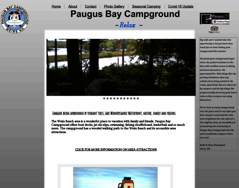 Paugusbaycampground.com thumbnail